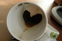 гадание на кофейной гуще значение сердце на дне чашки