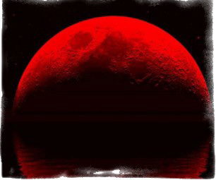 почему луна красная