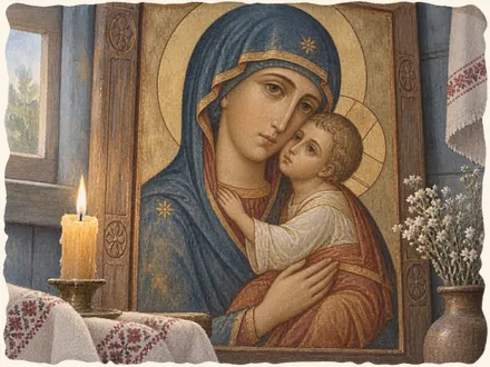 Икона, оберегающая дом, — благодать Божья в помощь
